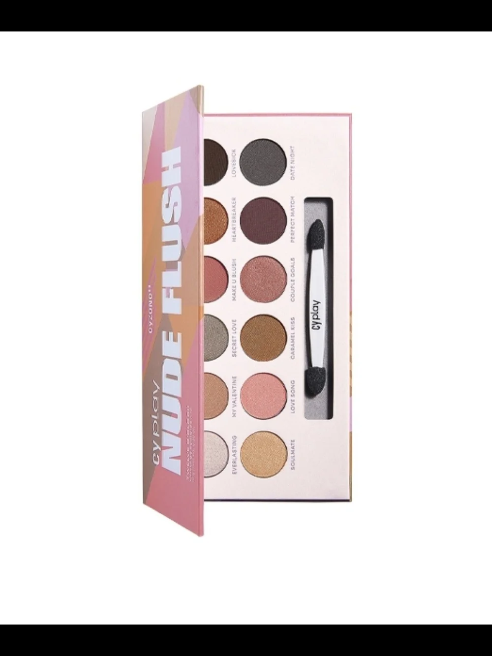 Nude Flush Eyeshadow Palette - Pink Nude Shades